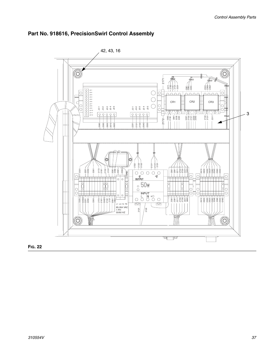 22 f | Graco PRECISIONSWIRL 310554V User Manual | Page 37 / 46