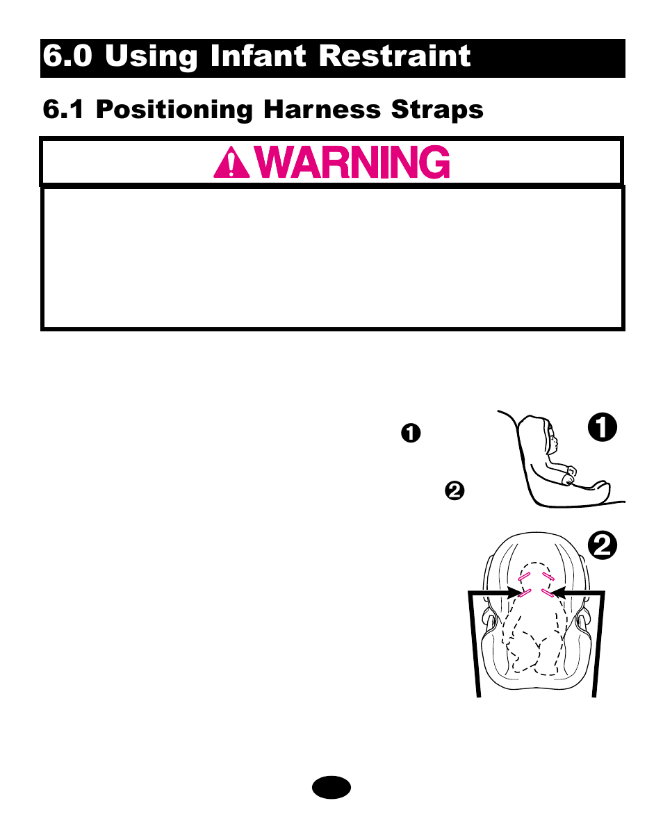 0 using infant restraint | Graco ISPA089AD User Manual | Page 63 / 128