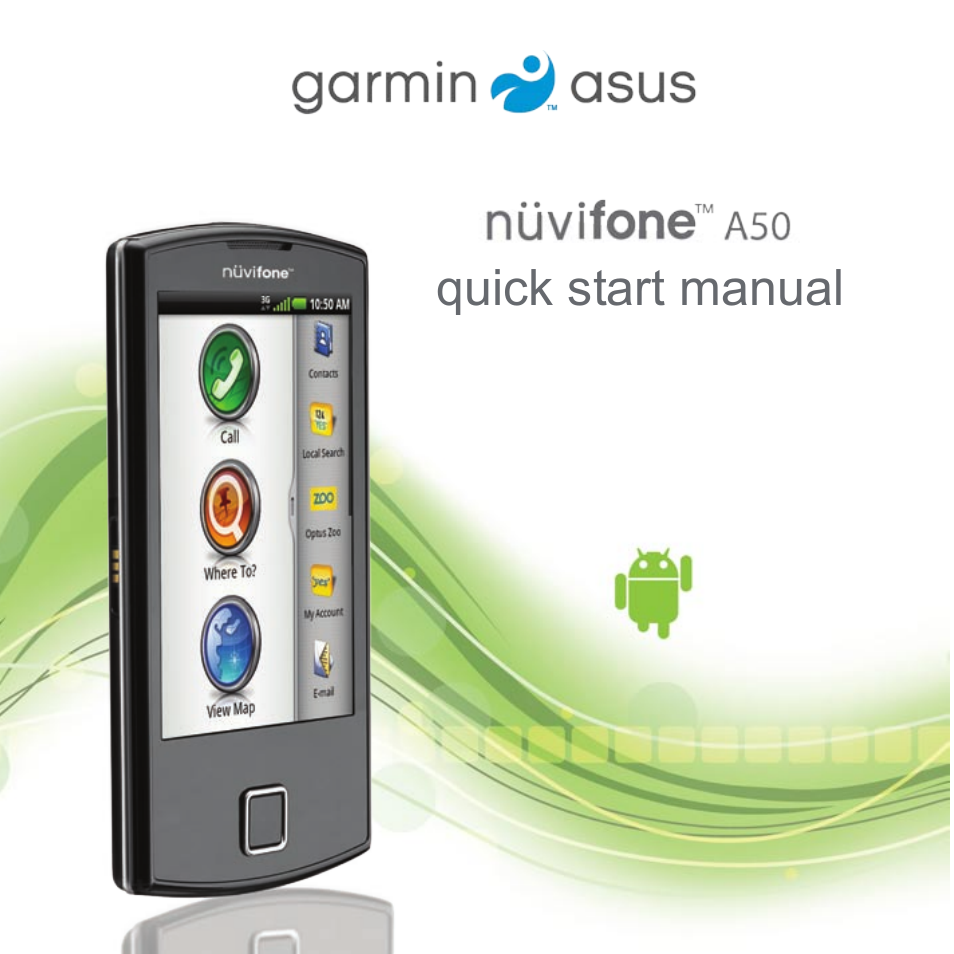 Graco NUVIFONE 50Q User Manual | 20 pages
