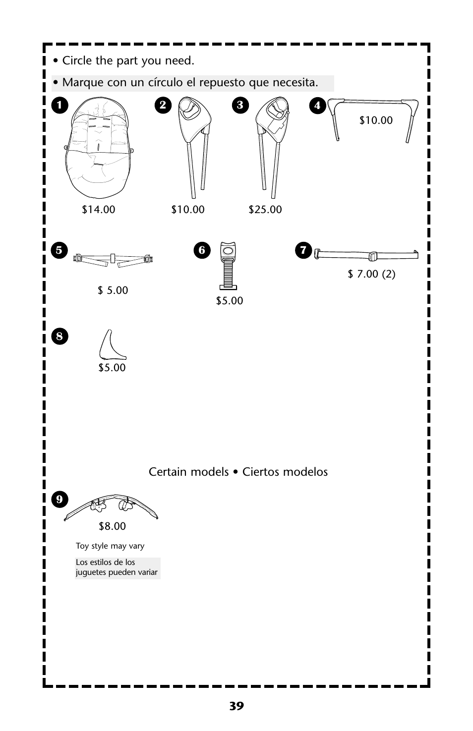 Graco ISPS013AC User Manual | Page 39 / 40