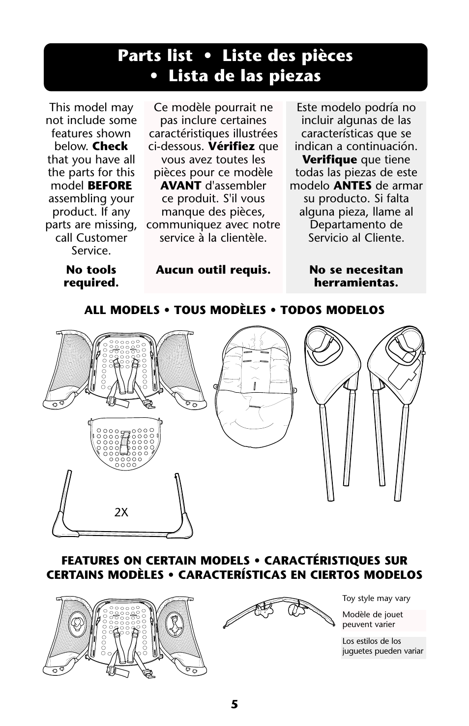 Graco ISPS013AC User Manual | Page 5 / 40