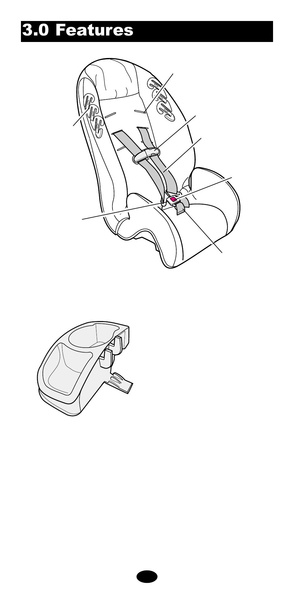 0 features | Graco Car Seat/Booster User Manual | Page 5 / 76