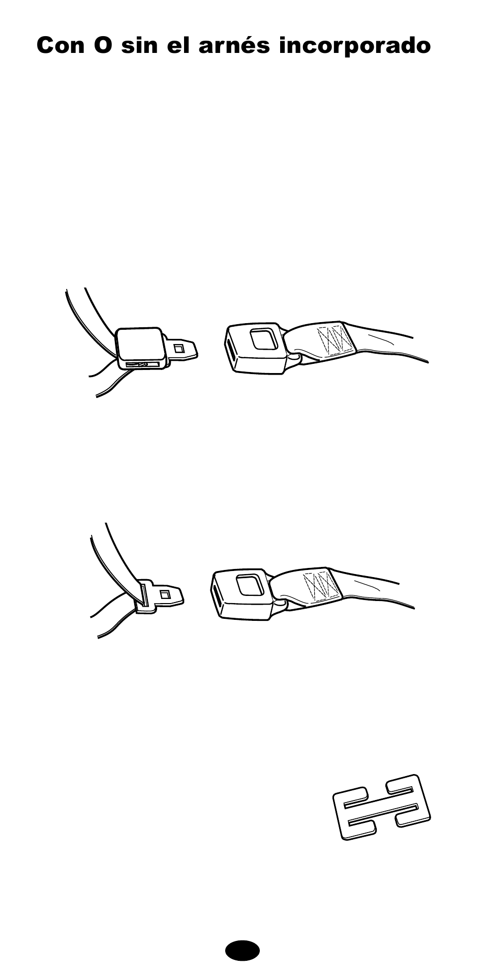 Con o sin el arnés incorporado | Graco Car Seat/Booster User Manual | Page 53 / 76