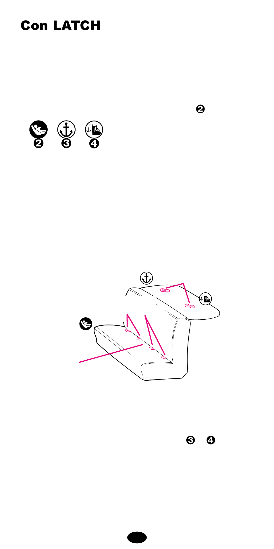 Con latch | Graco Car Seat/Booster User Manual | Page 55 / 76