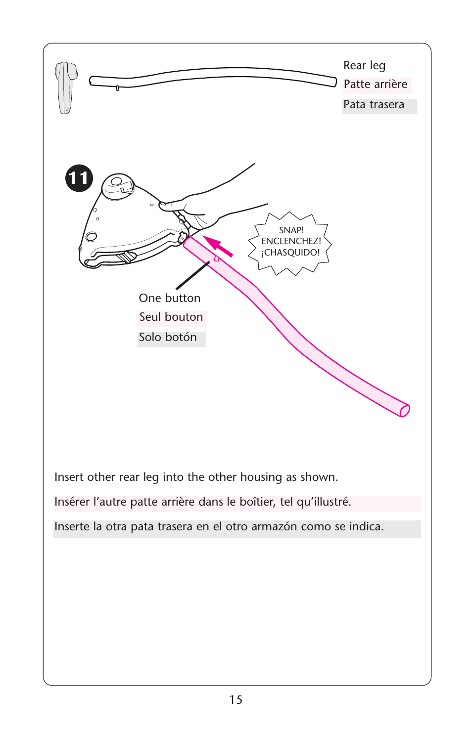 Graco Lovin' Hug 1757814 User Manual | Page 15 / 48