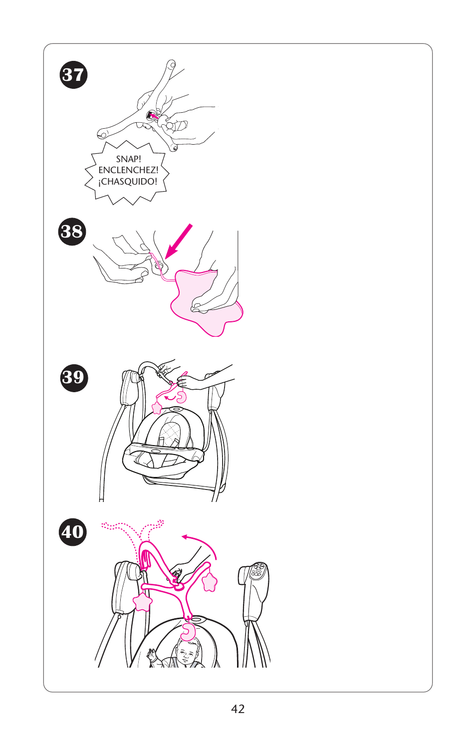 Graco Lovin' Hug 1757814 User Manual | Page 42 / 48