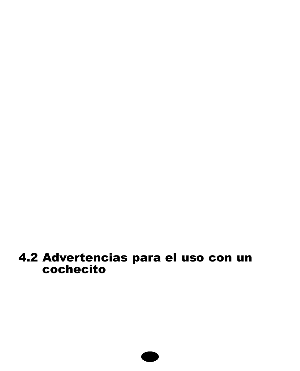 2 advertencias para el uso con un cochecito | Graco ISPA063AA User Manual | Page 87 / 112