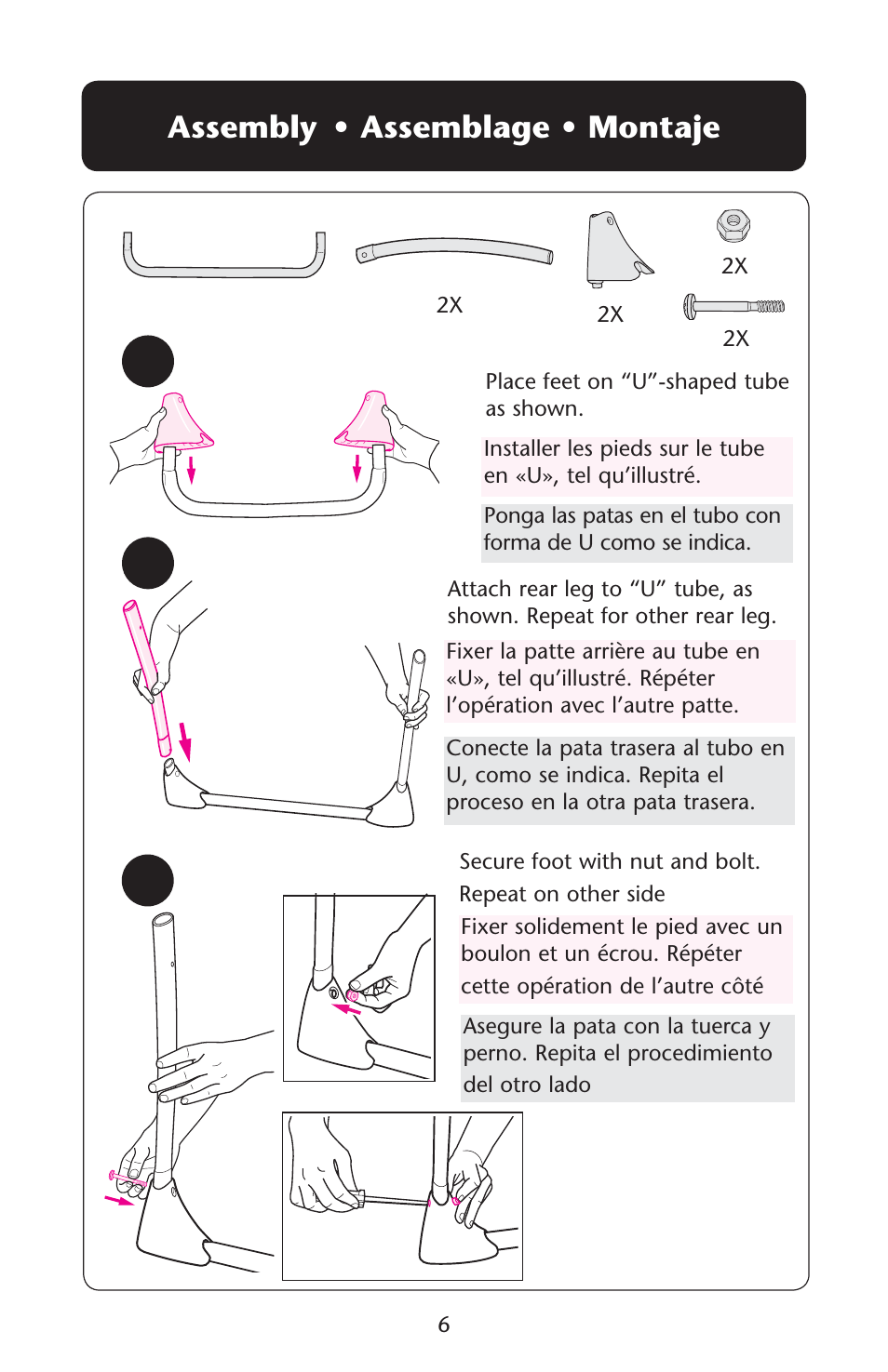 Ssembly | Graco Silhouette 1762256 User Manual | Page 6 / 40