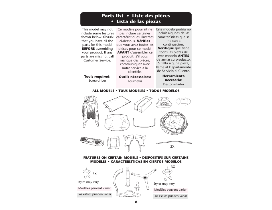 Graco ISPP046AF User Manual | Page 8 / 42