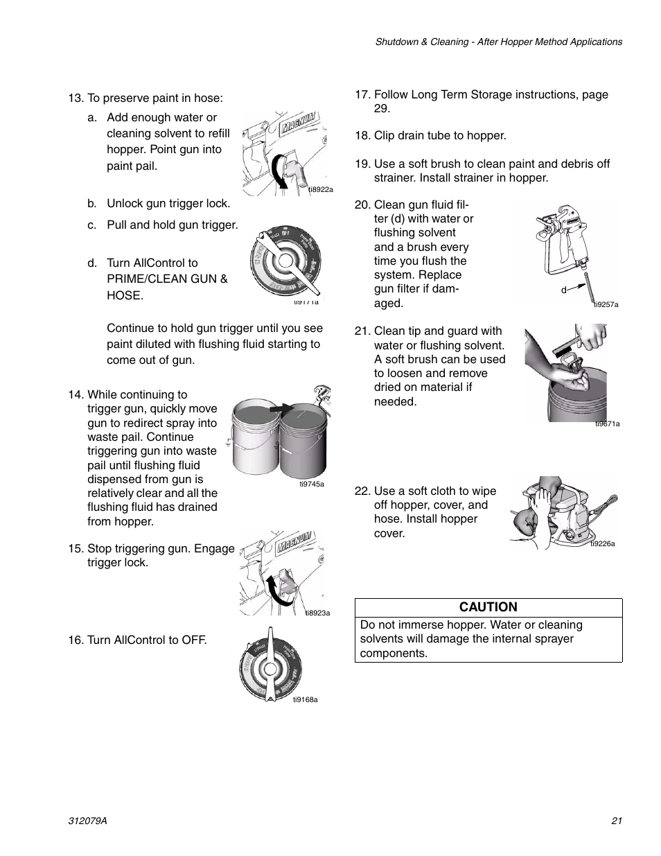 Graco MAGNUM 261800 User Manual | Page 21 / 36