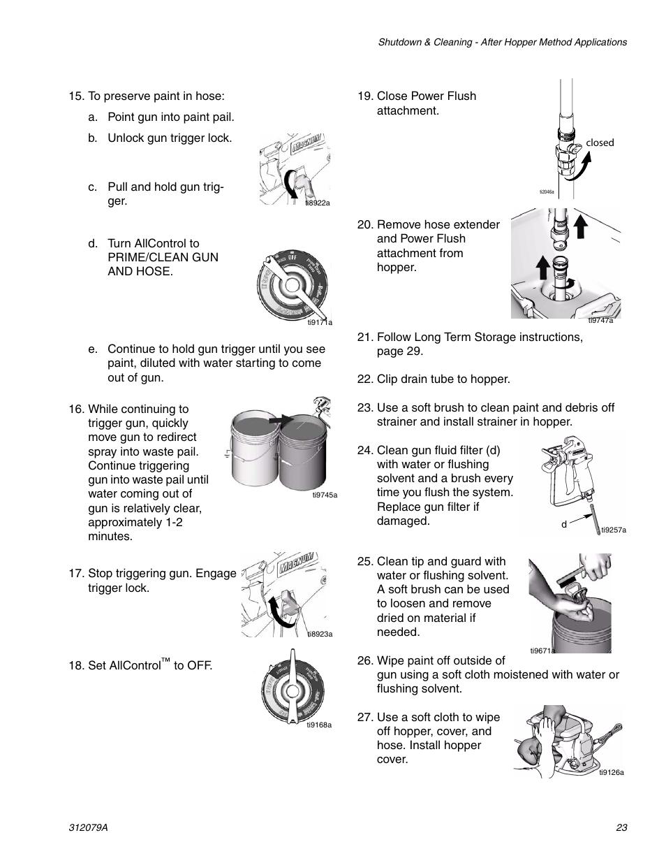 Graco MAGNUM 261800 User Manual | Page 23 / 36