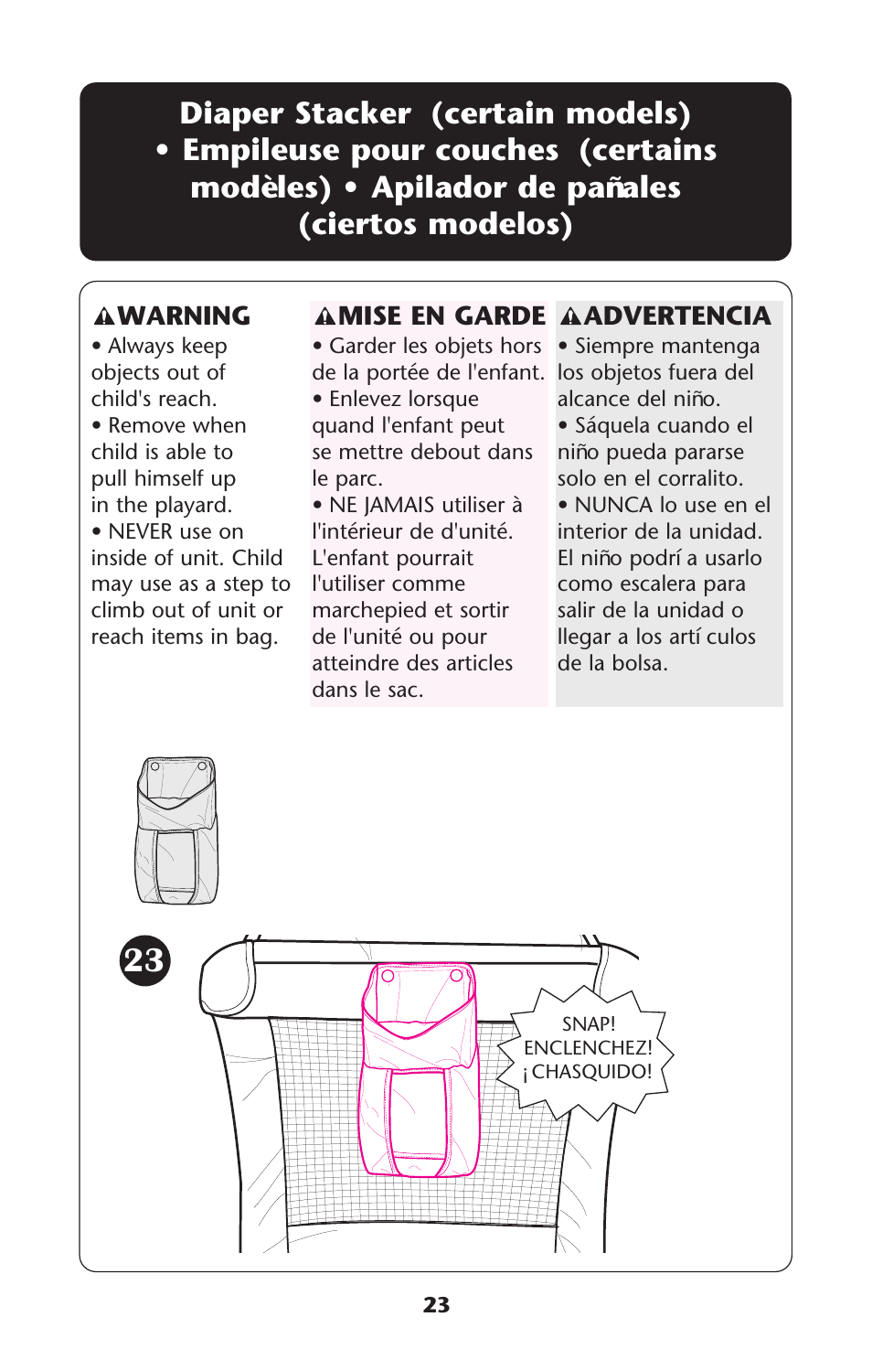 Graco ISPP072AC User Manual | Page 23 / 28