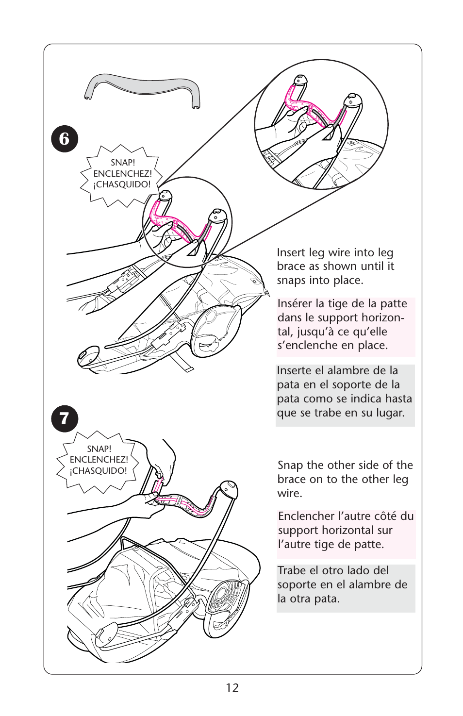 Graco Swing n' Bounce User Manual | Page 12 / 52