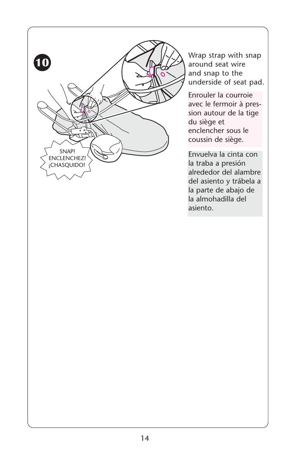 Graco Swing n' Bounce User Manual | Page 14 / 52