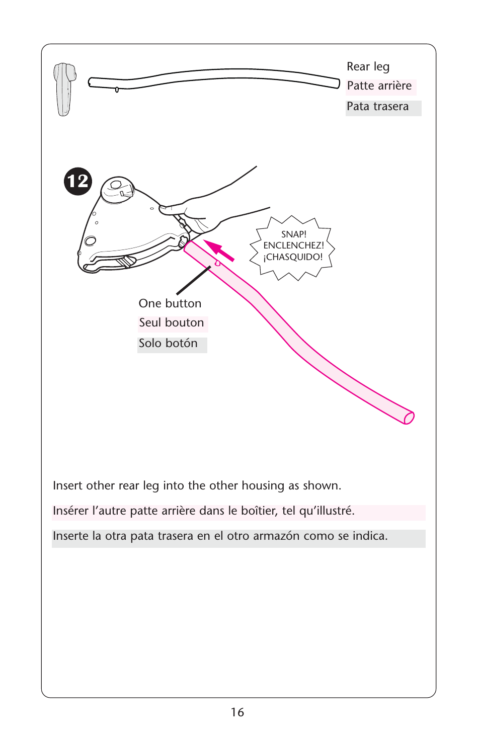 Graco Swing n' Bounce User Manual | Page 16 / 52