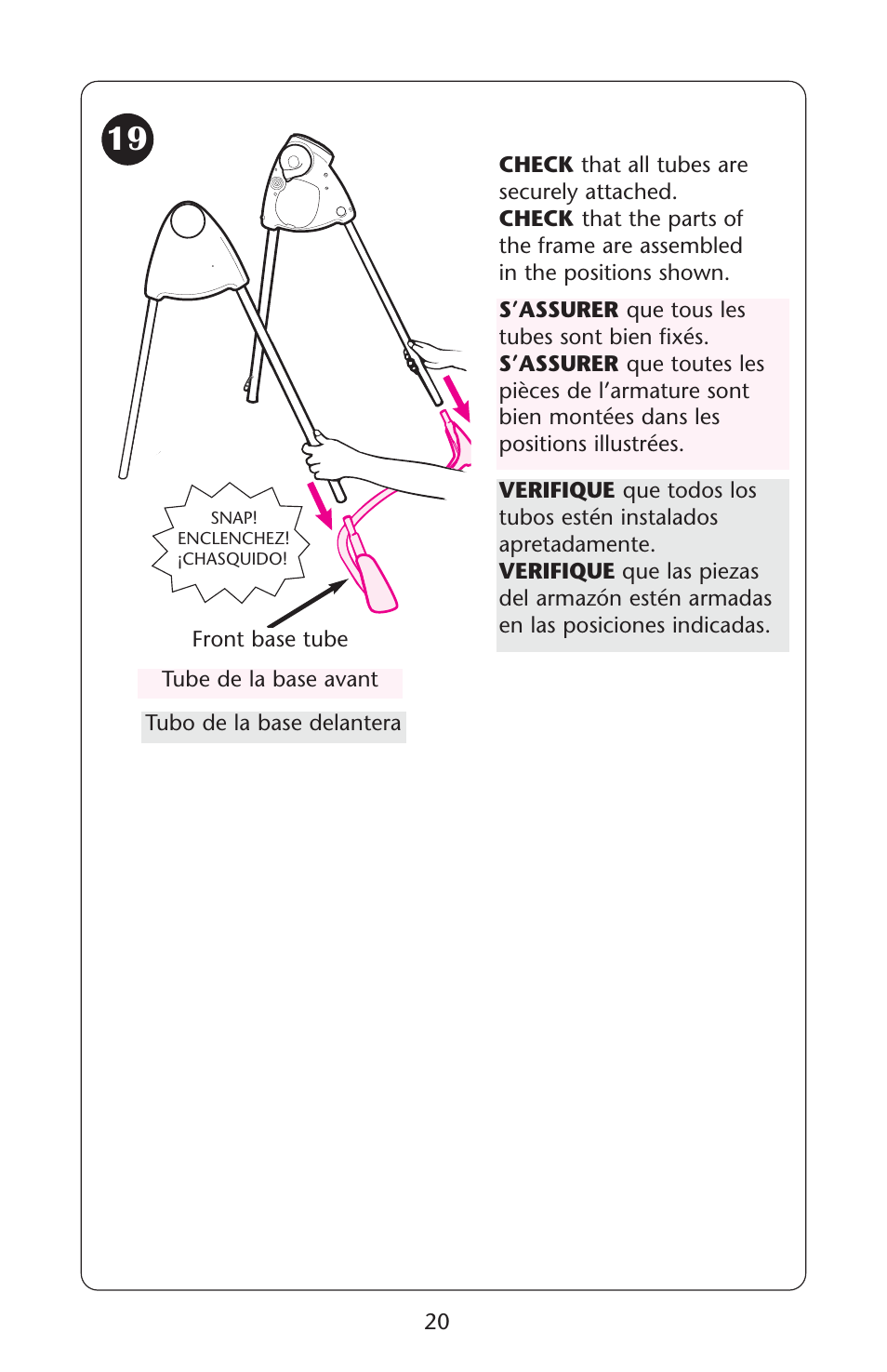 Graco Swing n' Bounce User Manual | Page 20 / 52