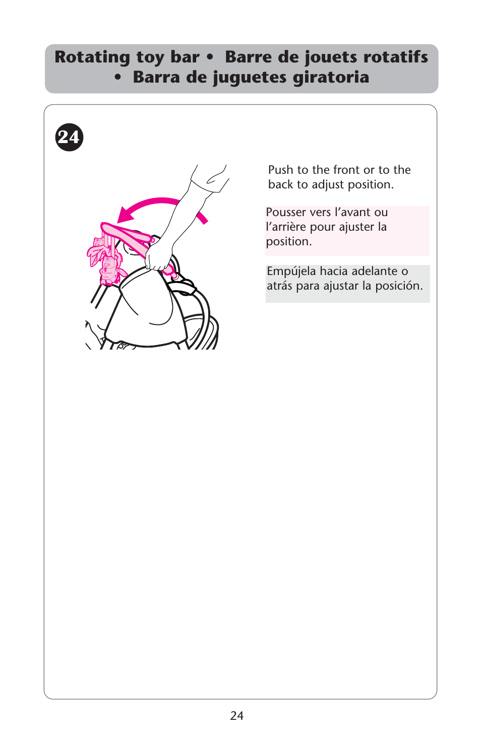 Graco Swing n' Bounce User Manual | Page 24 / 52