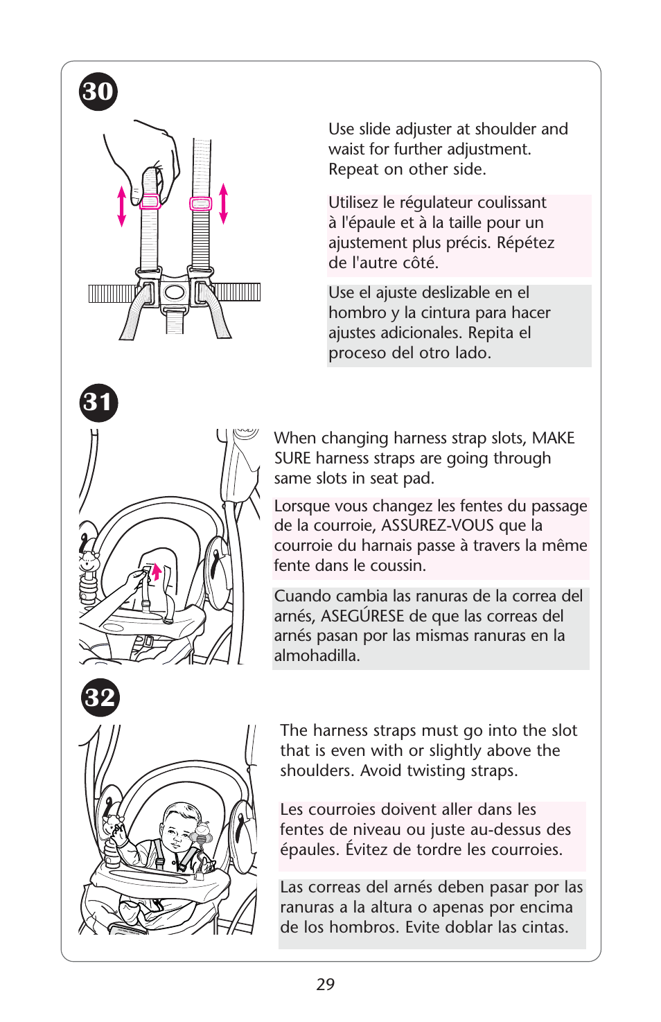 Graco Swing n' Bounce User Manual | Page 29 / 52