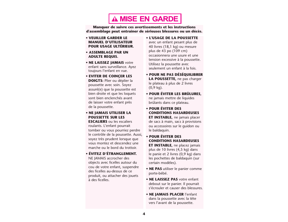 Graco ISPA083AD User Manual | Page 4 / 129