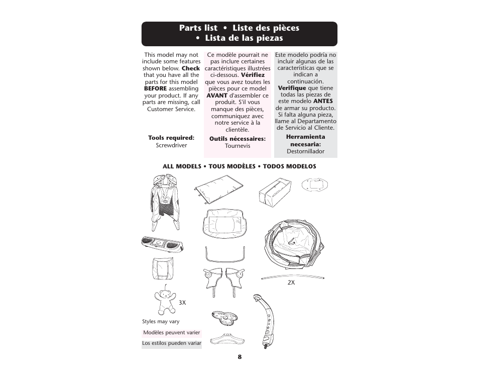 Graco ISPP047AC User Manual | Page 8 / 40