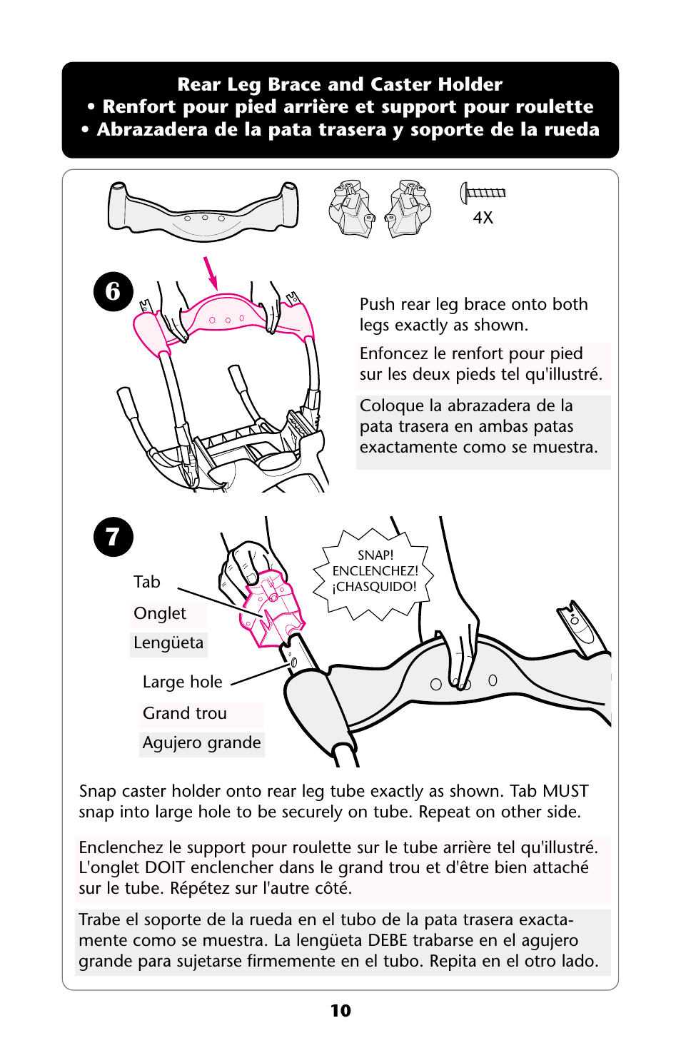 Graco HARMONY ISPH009AA User Manual | Page 10 / 32