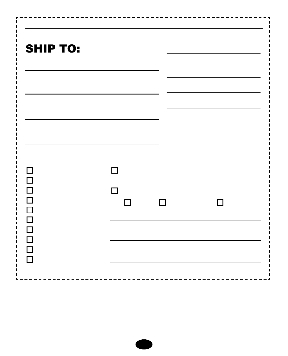 Ship to | Graco 6800 Series User Manual | Page 45 / 46