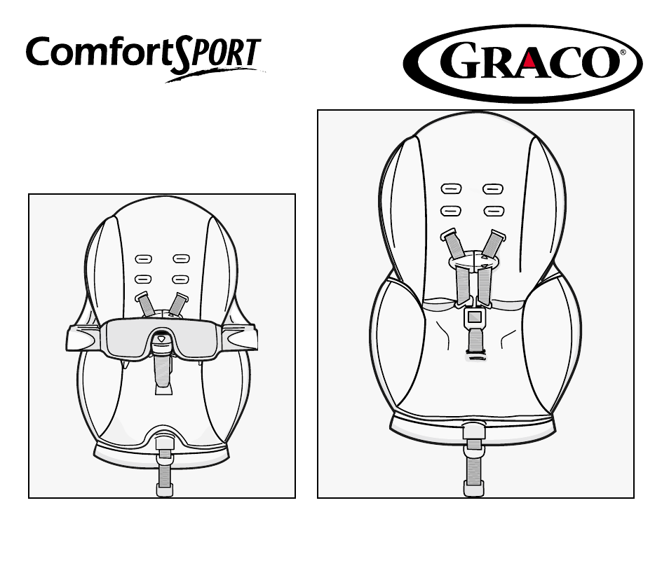 Graco COMFORTSPORT ISPC054BA User Manual | 84 pages