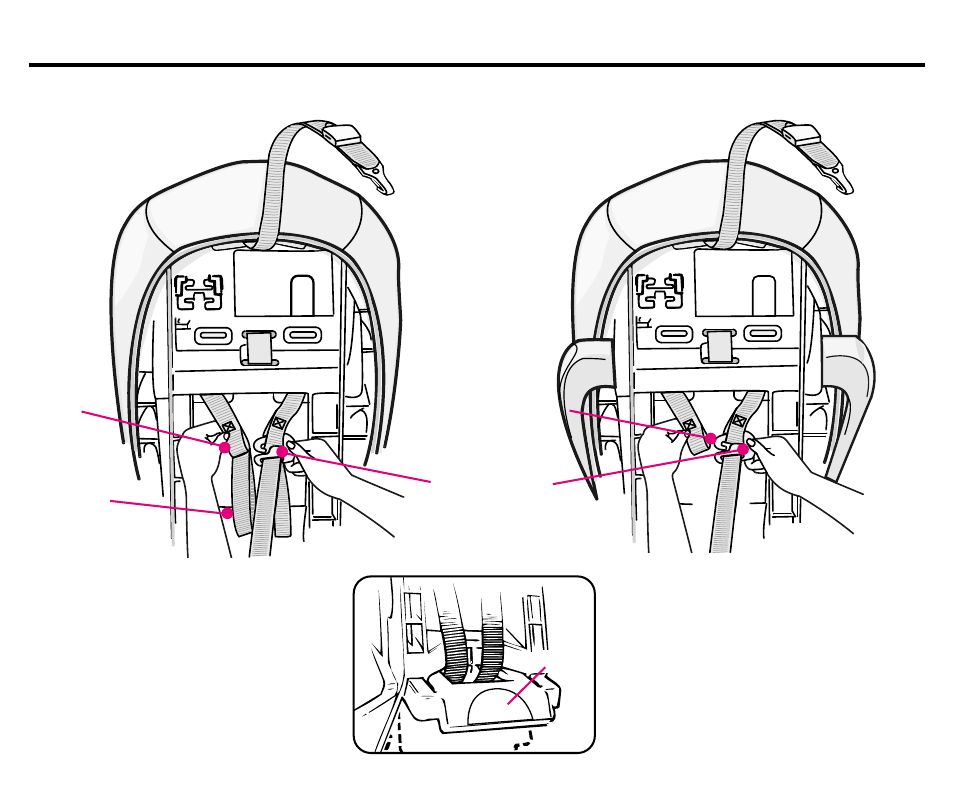 Point models overhead shield models, Operations and adjustments | Graco COMFORTSPORT ISPC054BA User Manual | Page 23 / 84