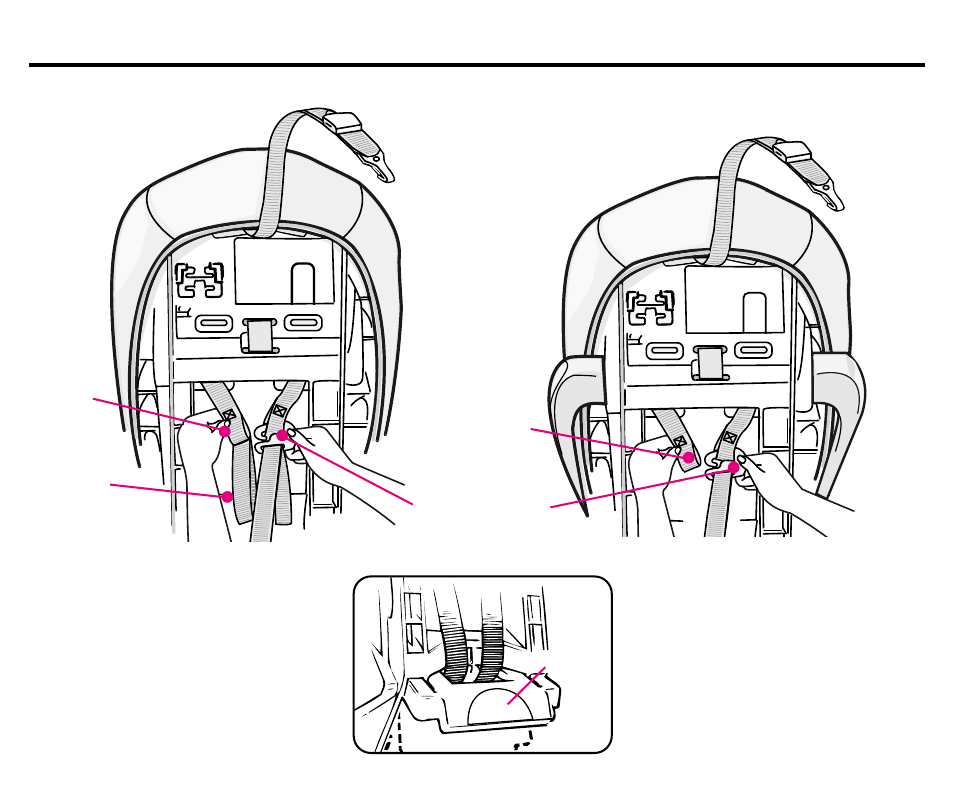 Operaciones y ajustes | Graco COMFORTSPORT ISPC054BA User Manual | Page 65 / 84