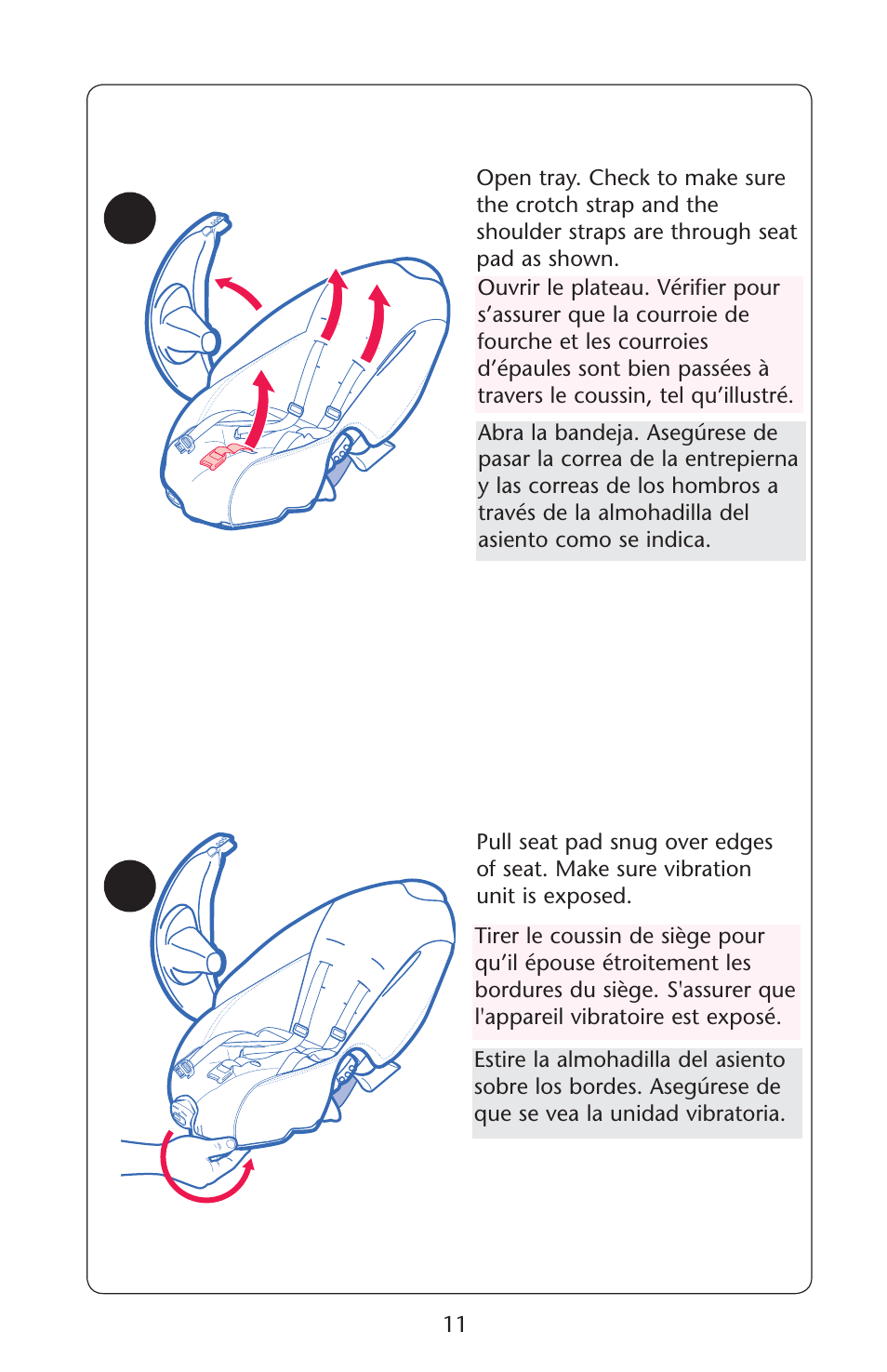 Graco Silhouette 1761304 User Manual | Page 11 / 44