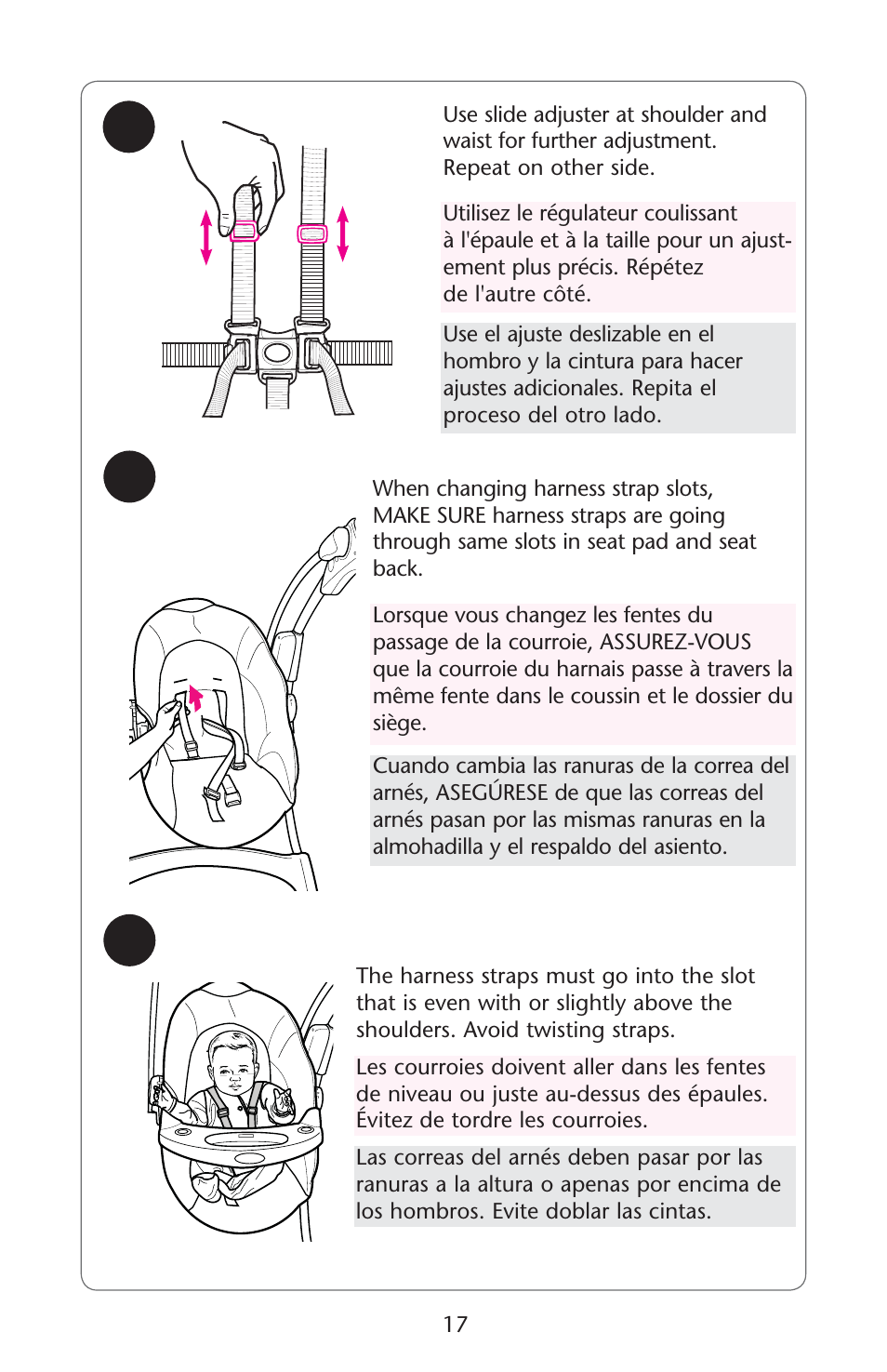 Graco Silhouette 1761304 User Manual | Page 17 / 44