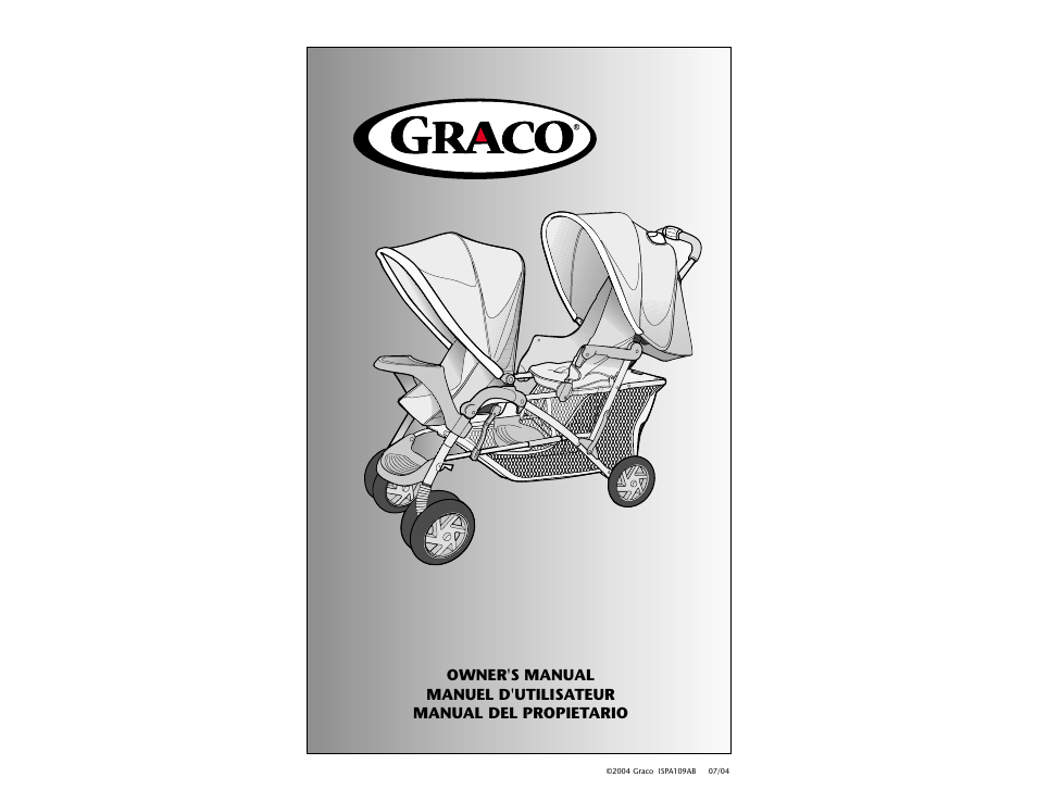 Graco ISPA109AB User Manual | 44 pages