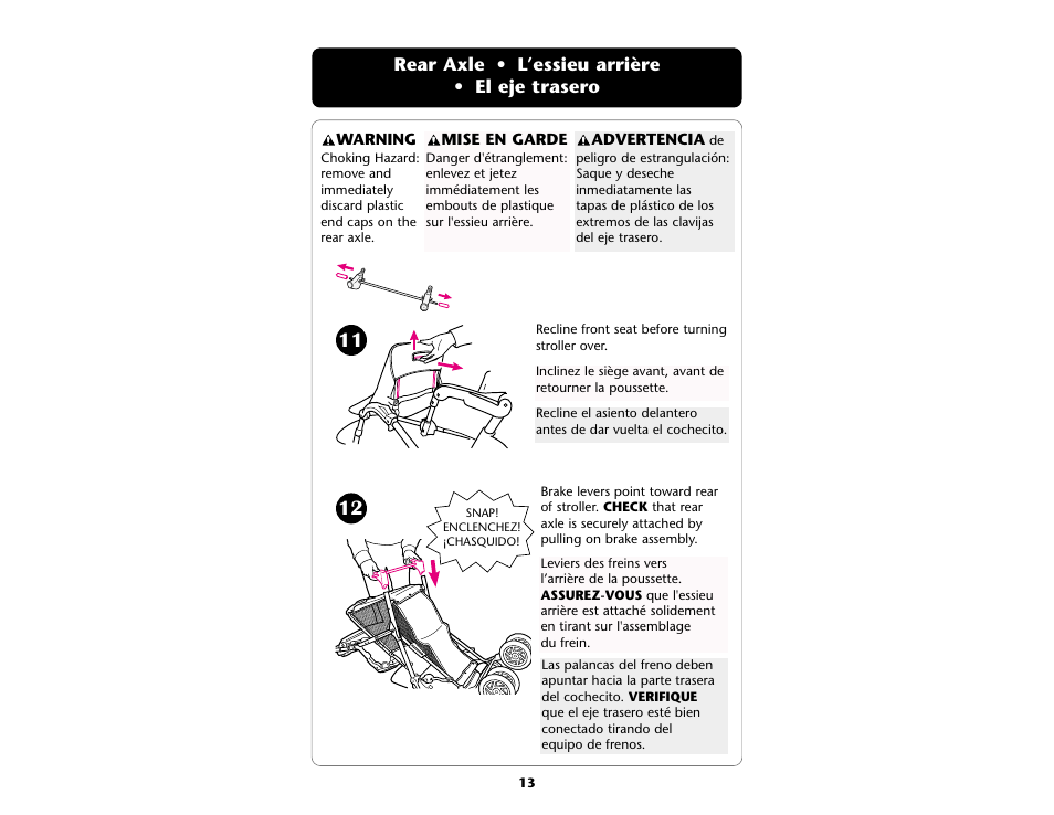 Graco ISPA109AB User Manual | Page 13 / 44