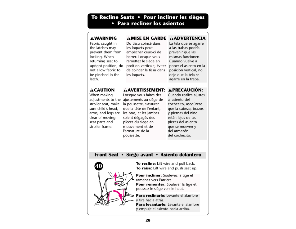 Graco ISPA109AB User Manual | Page 28 / 44