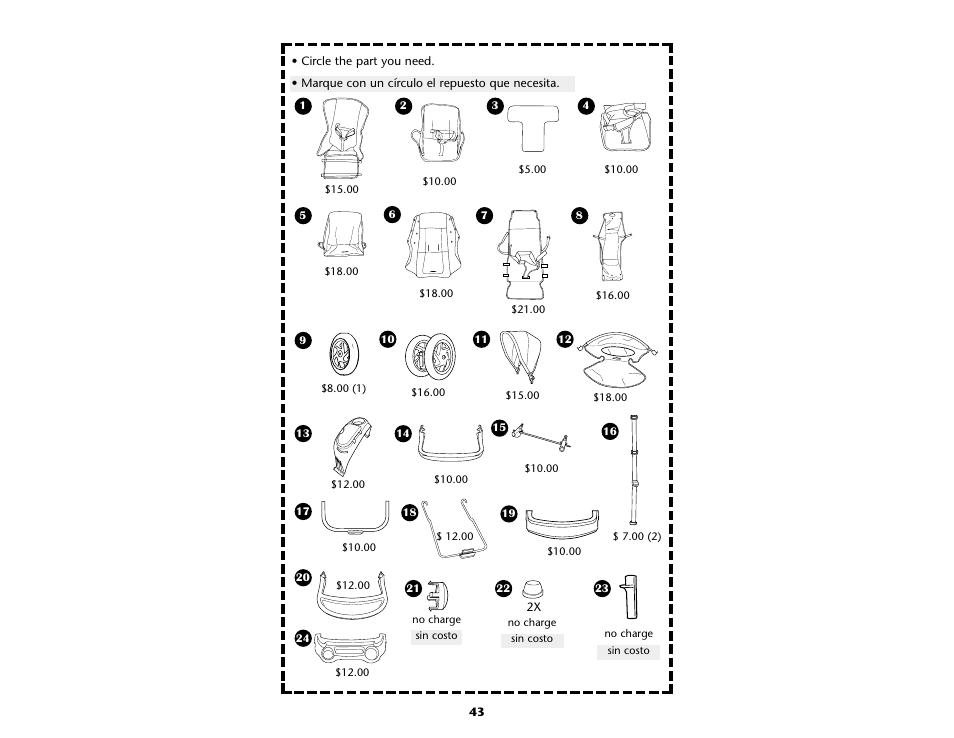 Graco ISPA109AB User Manual | Page 43 / 44