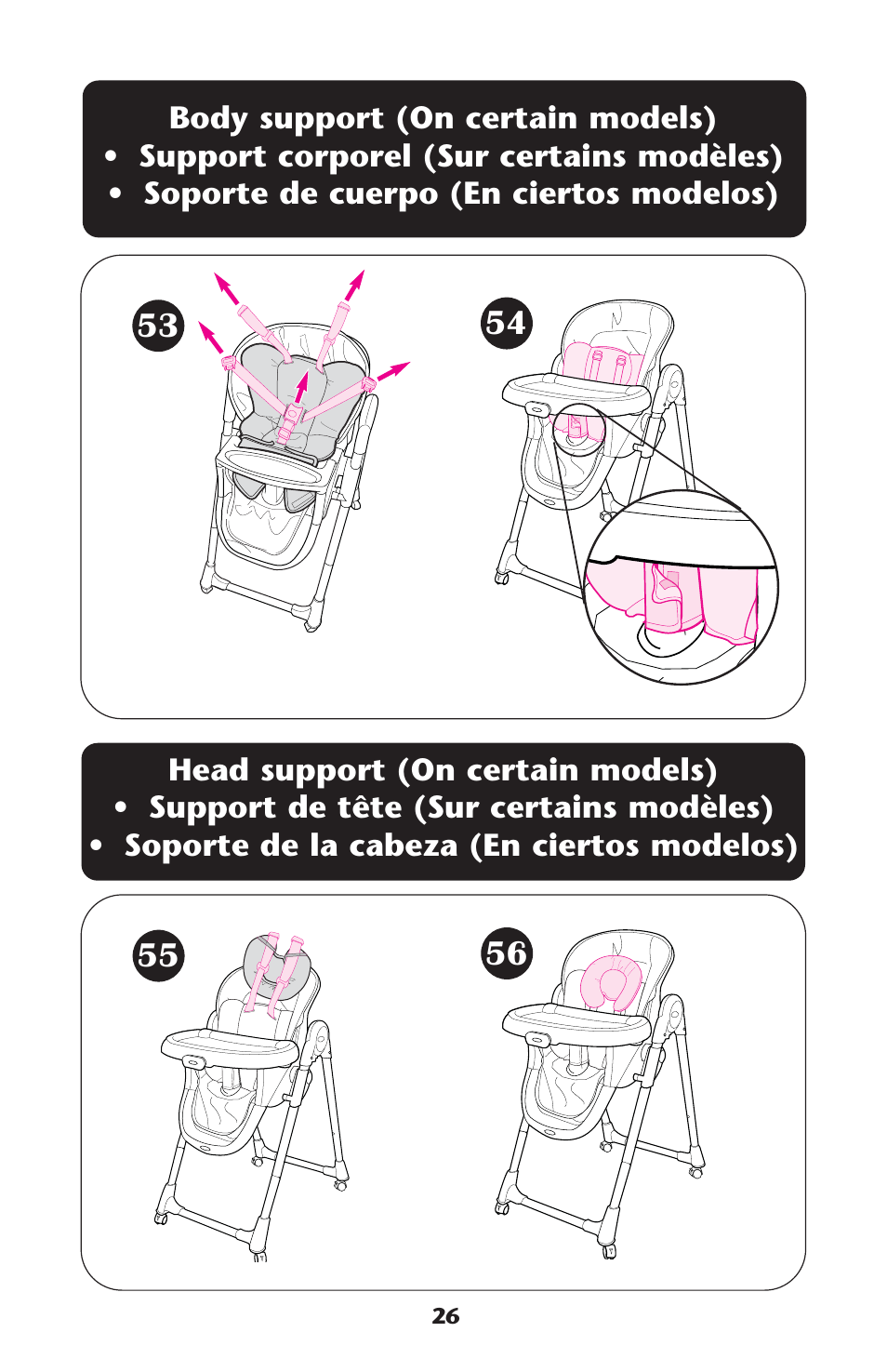 Graco Meal Time ISPH016AD User Manual | Page 26 / 28