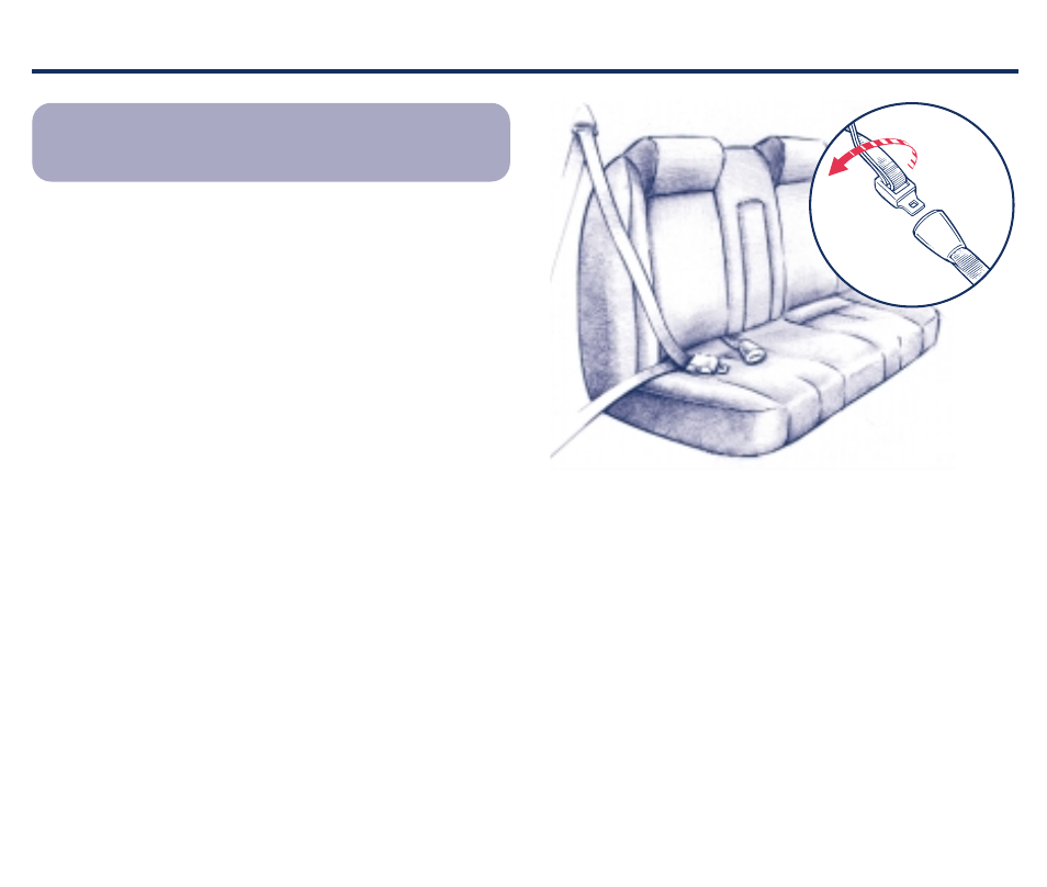 Vehicle seat belts | Graco PM-1589AB User Manual | Page 25 / 32