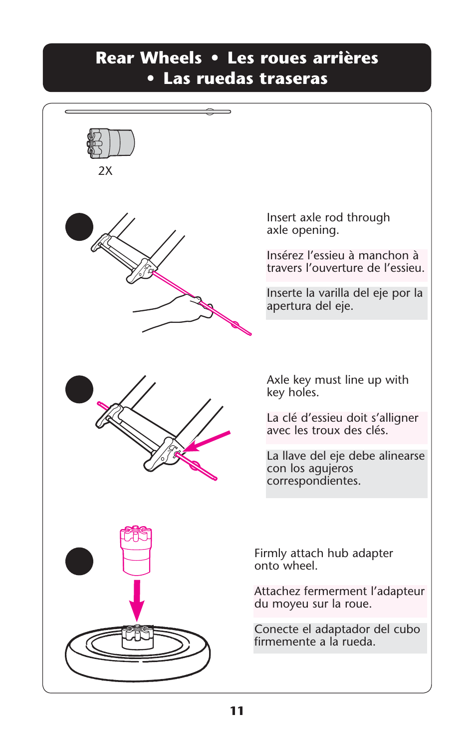 2ear s | Graco Quattro Tour PD120916A User Manual | Page 11 / 128