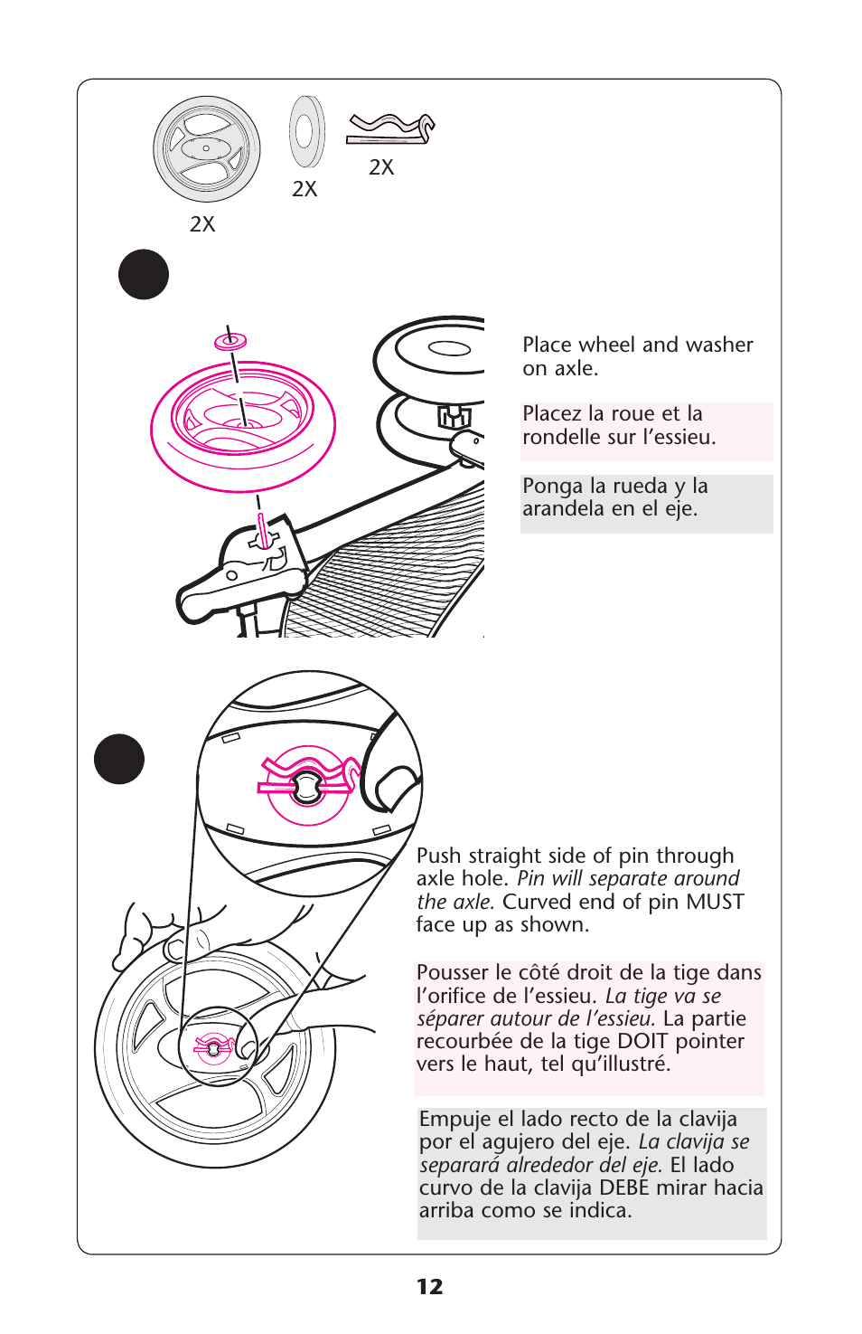 Graco Quattro Tour PD120916A User Manual | Page 12 / 128