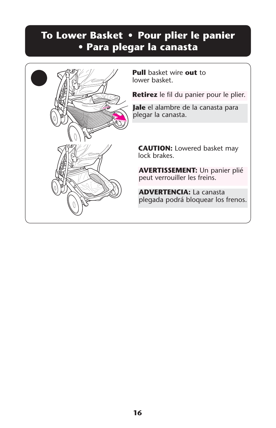 4o s | Graco Quattro Tour PD120916A User Manual | Page 16 / 128