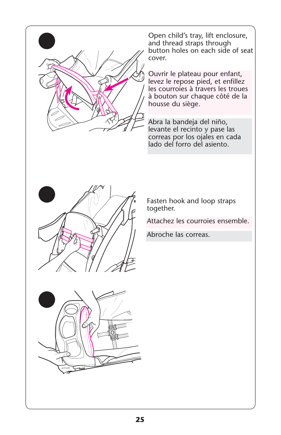 Graco Quattro Tour PD120916A User Manual | Page 25 / 128