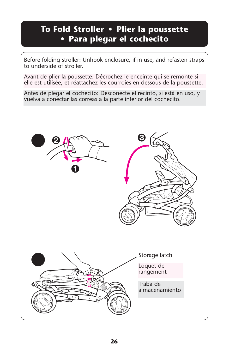 Graco Quattro Tour PD120916A User Manual | Page 26 / 128