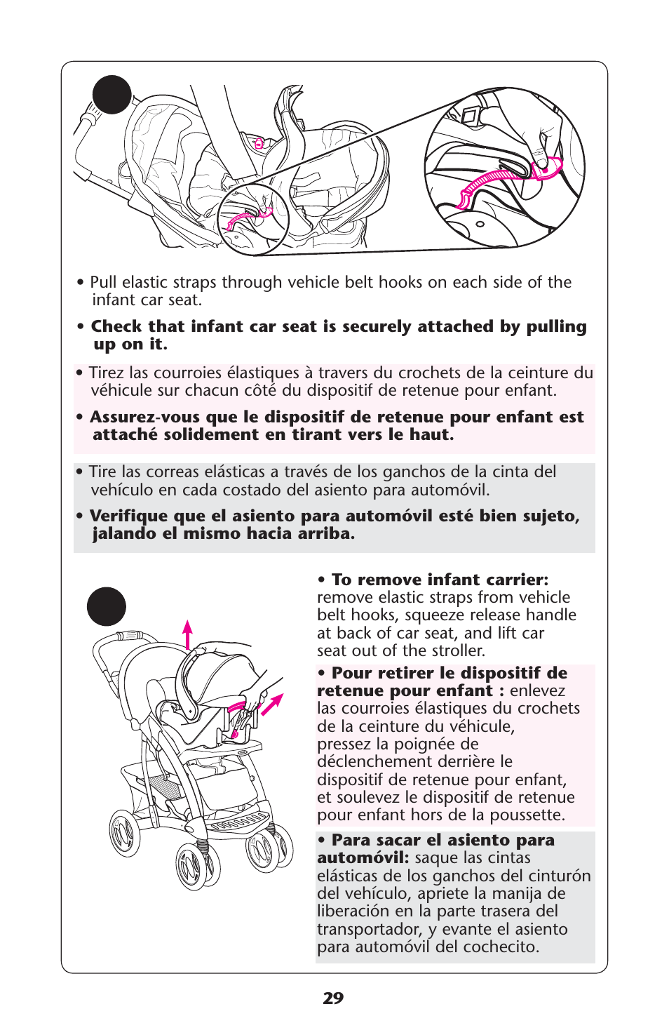 Graco Quattro Tour PD120916A User Manual | Page 29 / 128