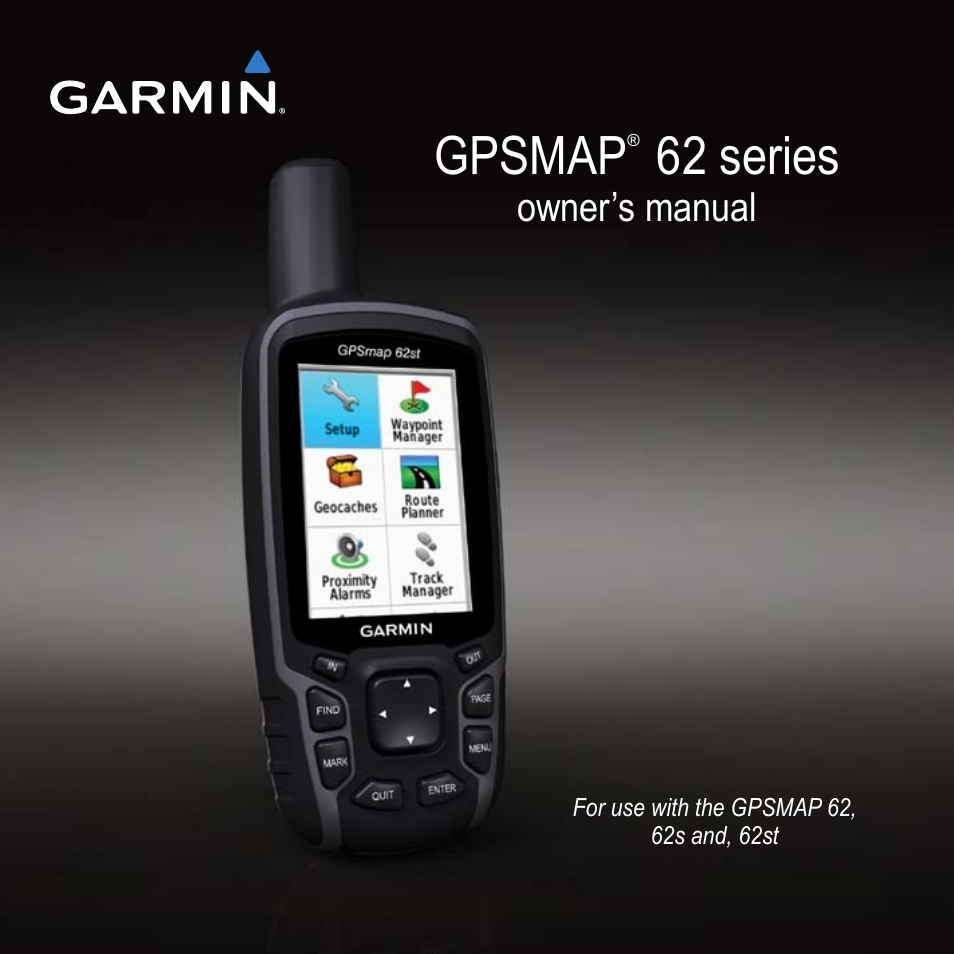 Graco GPSMAP 62 User Manual | 56 pages