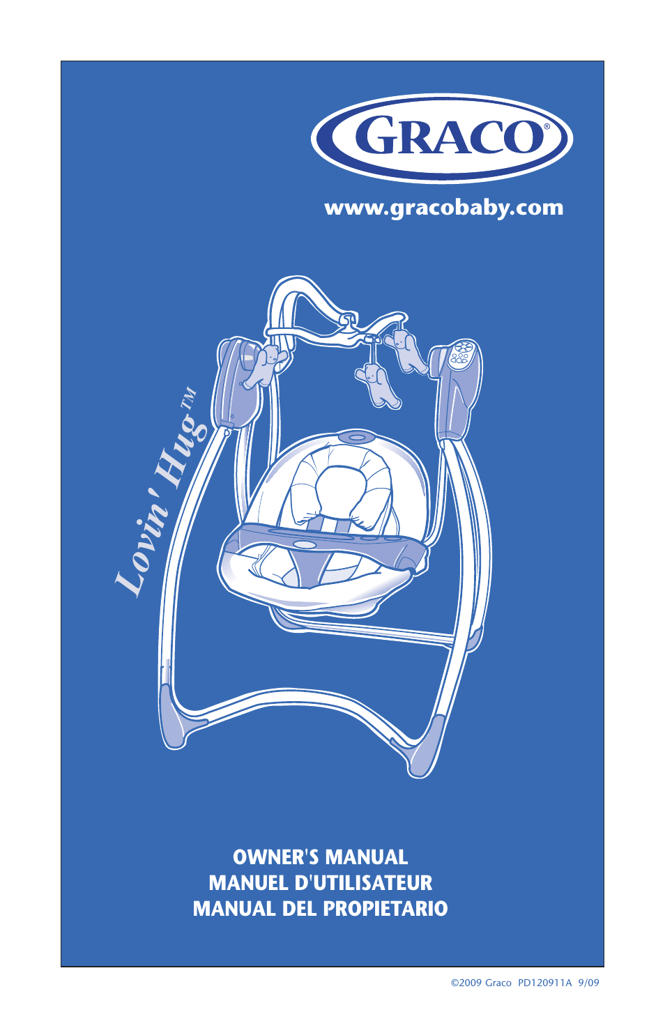 Graco Lovin' Hug 1761531 User Manual | 44 pages