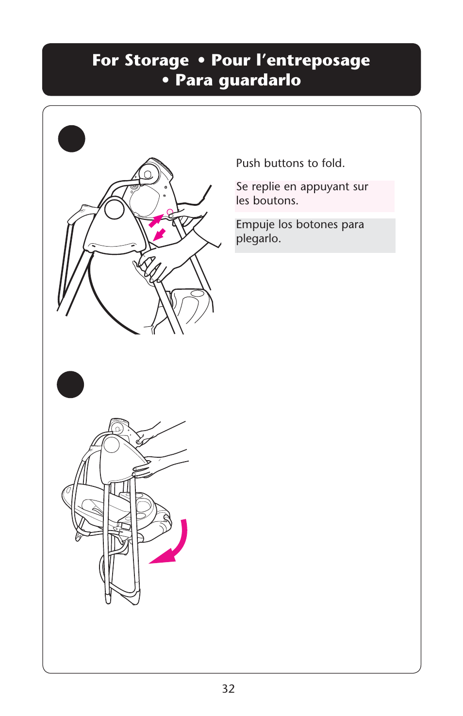 Or s | Graco Lovin' Hug 1761531 User Manual | Page 32 / 44