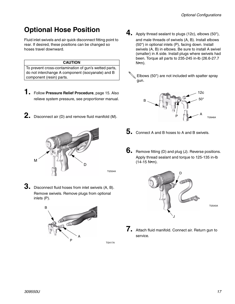 Nd 17, Optional hose position | Graco FUSION 309550U User Manual | Page 17 / 46
