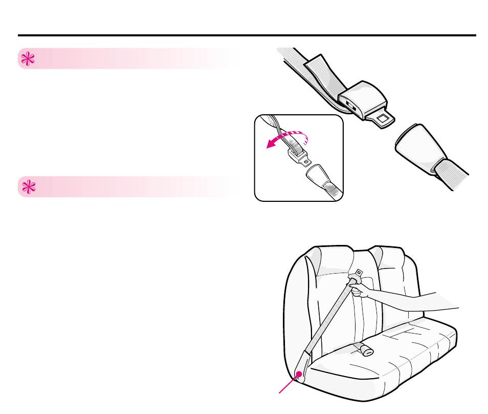 Vehicle seat belts | Graco 44164 User Manual | Page 29 / 80
