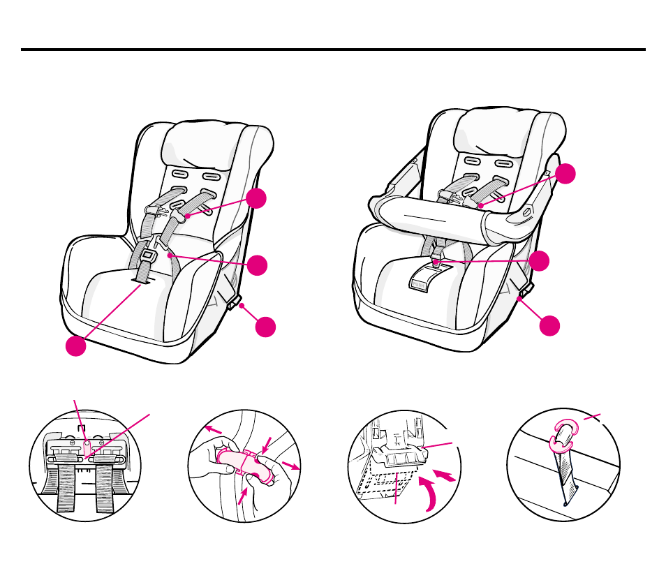 Operaciones y ajustes, Modelos de 5 puntos, Modelos con barra protectora | Graco 44164 User Manual | Page 61 / 80