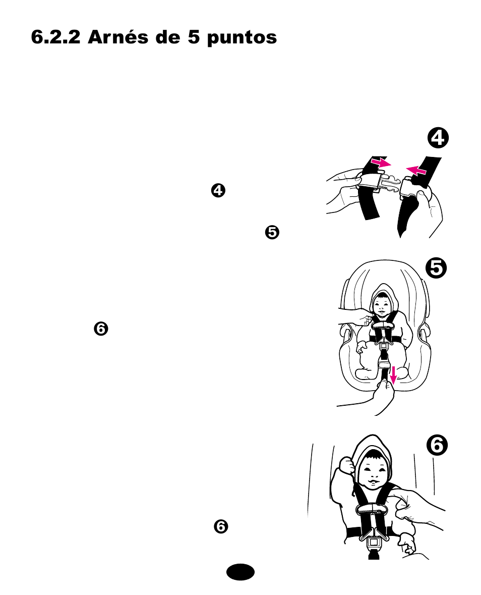 2 arnés de 5 puntos | Graco ISPA108AB User Manual | Page 117 / 129